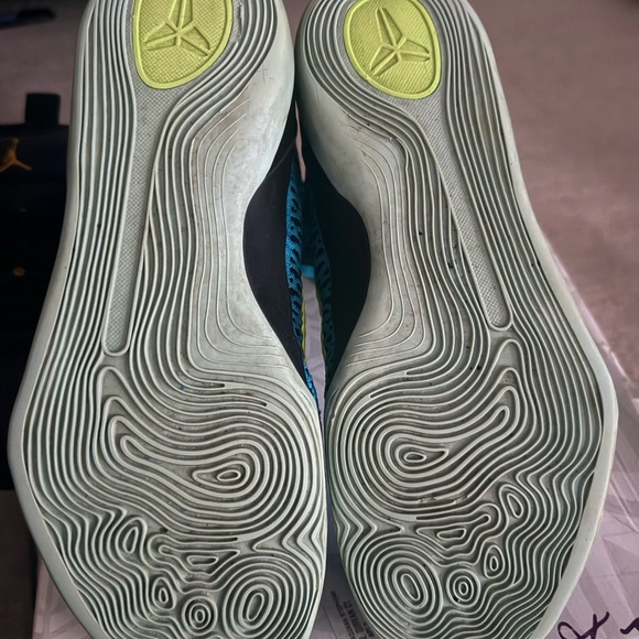 Nike Athletic Shoes with Black and Yellow Accents Nike Kobe 9 Perspective - Picture 1 of 5